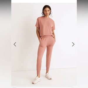 Madewell Breeze Tee and Jogger Set - size Small